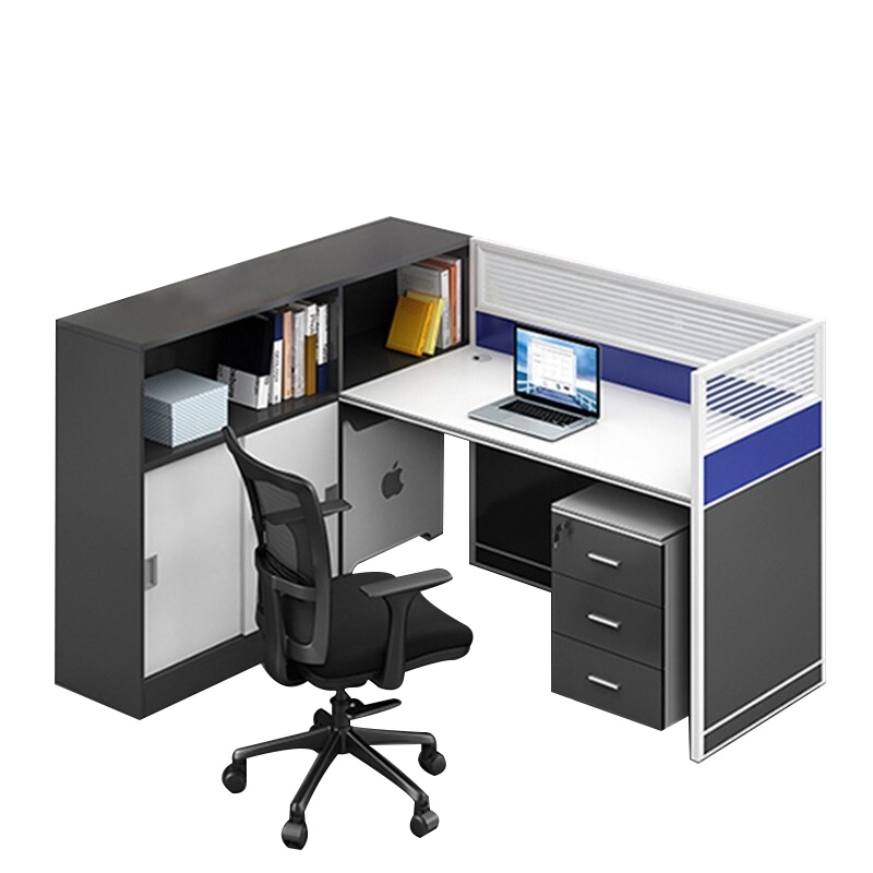 格具(GEJU)屏风办公桌职员办公桌组合简约现代电脑桌员工桌员工位隔断卡座