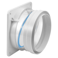 潜水艇厨房专用烟道止逆阀公共烟道抽油烟机出风口止回阀配件通用 一厨一卫旗舰店正品