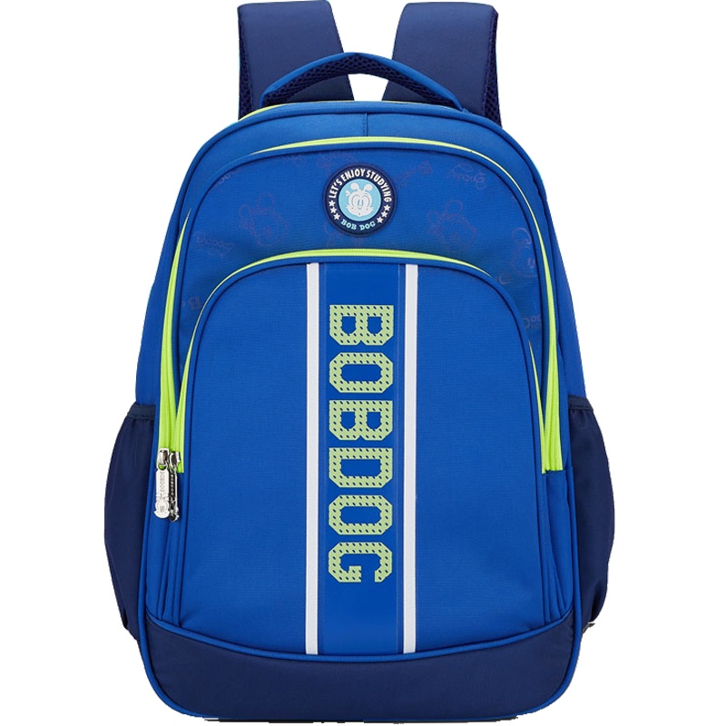 巴布豆BOBDOG 小学生书包男孩1-3-4-6年级双肩减负儿童书包