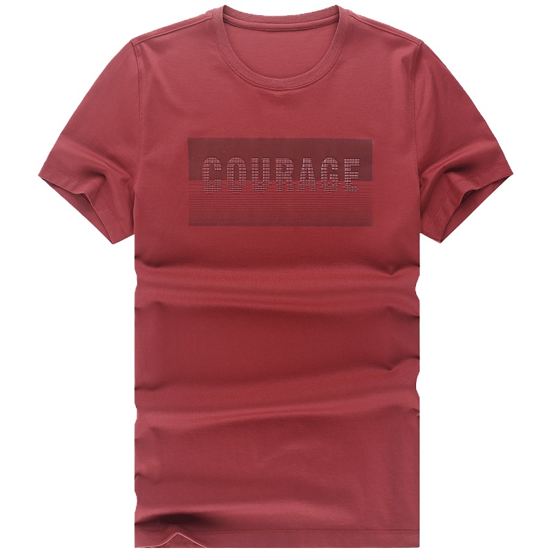 布先生短袖T恤 纯棉原宿风男衣服潮短袖印花上衣短袖 AT10121