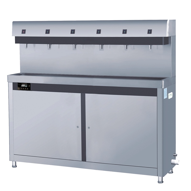 优沃德直饮机商用开水器 学校工厂用立式饮水机医院食堂柜式大型全自动不锈钢直饮电热烧水机含过滤开水机 一开五温 三级过滤