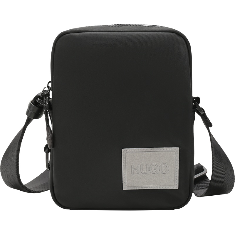 HUGO BOSS 雨果博斯 男士 织物单肩斜挎包记者包 50442758