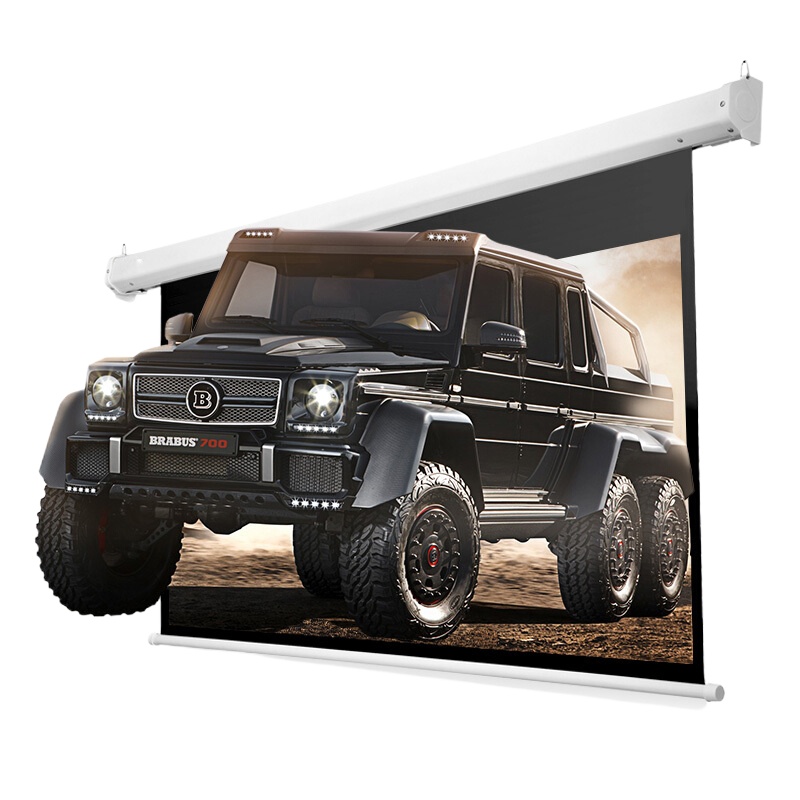 可欧(Keou)投影幕布120英寸 16:9 电动玻珠幕布(适用明基投影机使用)