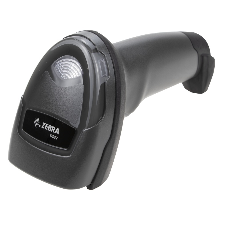 斑马(ZEBRA) LS2208SR激光条码扫描枪 条码扫描器 条码枪 白色套装 USB口