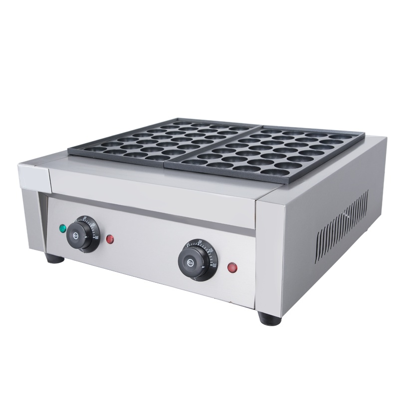 飞天鼠(FTIANSHU) 章鱼小丸子机双板电热鱼丸机章鱼丸机