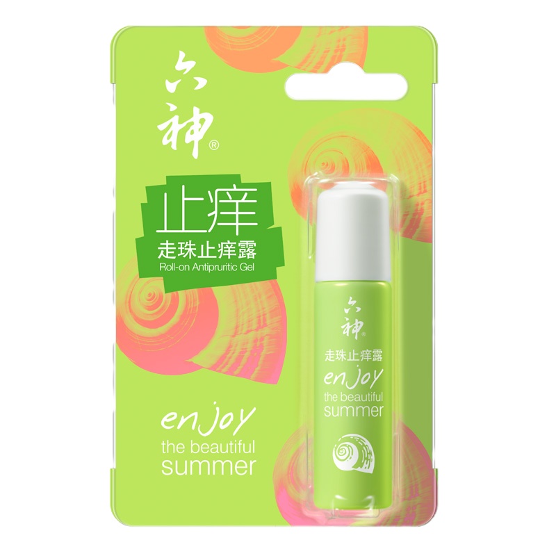 六神 走珠 止痒露 快速缓解止痒 小巧便携9ml