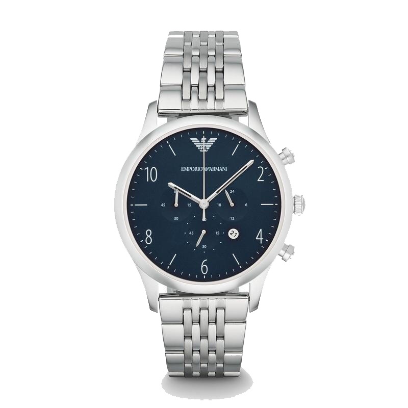 ARMANI 阿玛尼手表 男款时尚日历计时圆盘石英腕表