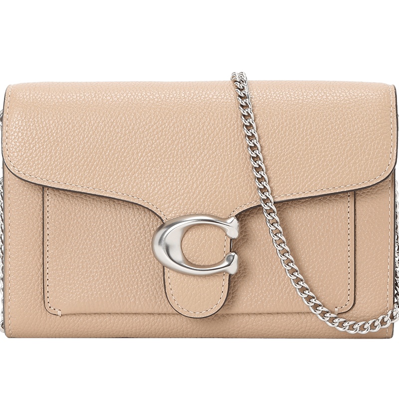 COACH蔻驰女包 TABBY系列链条斜挎包 WOC 粒面皮 89364