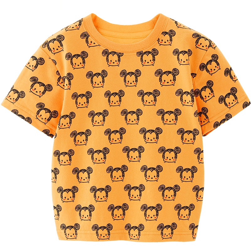 minipeace太平鸟童装 夏季男女童迪士尼松松印花短袖T恤多色短袖