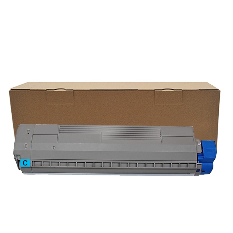 艾洁 OKI C831粉盒蓝色商务版 适用OKI C811DN OKI C831DN墨粉盒