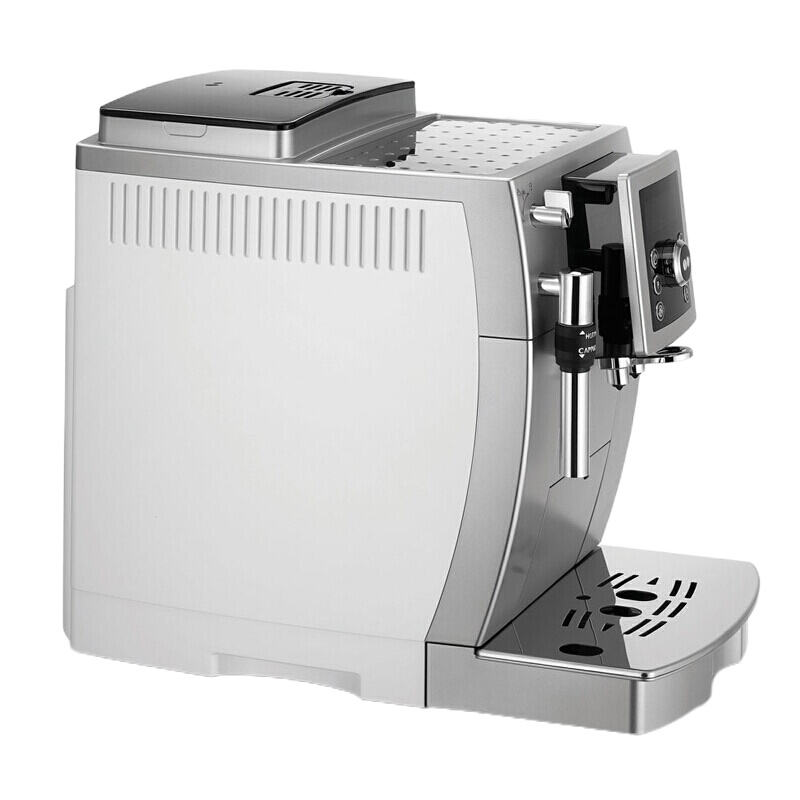 德龙(Delonghi)咖啡机 家用意式全自动 欧洲进口 手动卡布基诺奶泡系统 自动清洁 ECAM23.420 黑色