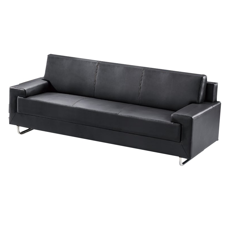 科朔 沙发 办公接待沙发商务沙发西皮三人位 XTD8293