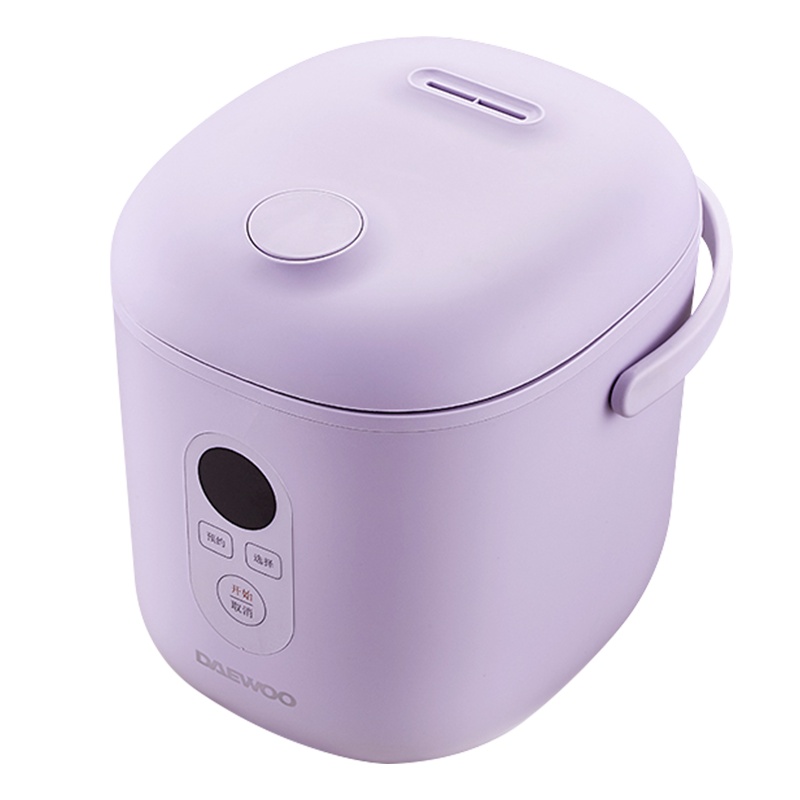 韩国大宇1.2升迷你电饭煲小型2-3人使用母婴便携宿舍宝宝粥蒸煮锅饭煲智能全自动可预约热饭煮粥锅