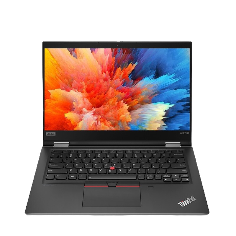 联想ThinkPad X13 Yoga (0YCD) 13.3英寸笔记本电脑 超轻薄便携商务办公翻转触控本 i7-10510U 8G内存 512G固态硬盘 高分屏触控屏 Win10