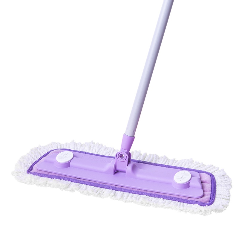 妙洁 (MIAOJIE)超细纤维拖把木地板适用 大号平板拖把 布拖防滑