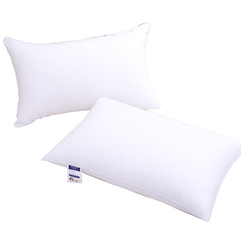 花花公子(PLAYBOY) 全棉羽丝绒枕芯成人护颈枕 酒店宾馆双人枕头学生宿舍单人枕芯