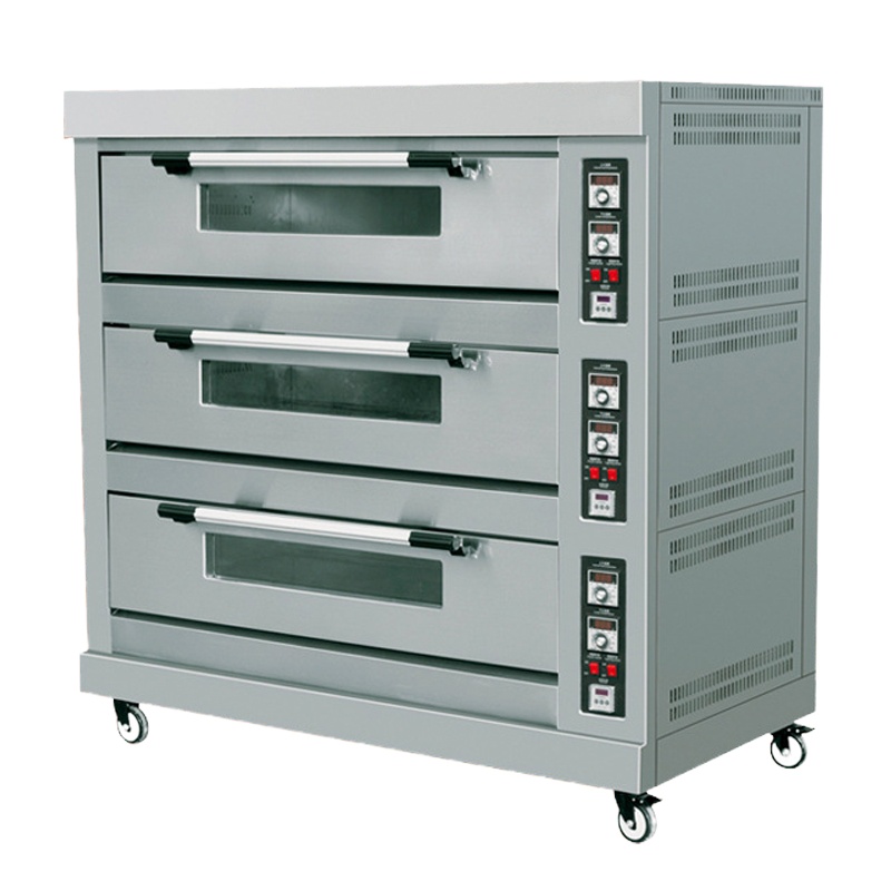 商用智能控温烤箱三层九盘大容量披萨月饼面包烤炉烘烤炉蛋糕电烤箱
