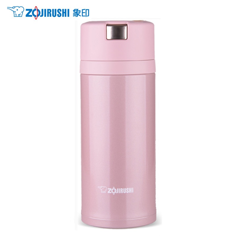 象印(ZO JIRUSHI)保温杯SM-XB36-PZ 日本象印真空保冷保温杯 进口不锈钢情侣水杯子 玫瑰晶色