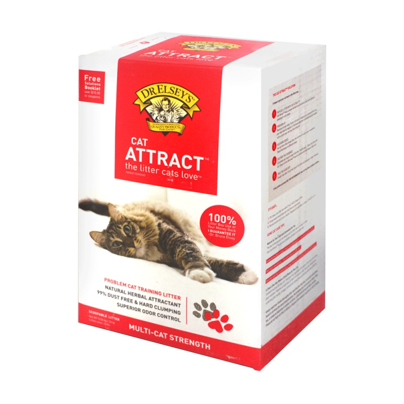 埃尔西博士可乐多20磅猫砂 Cat Attract(成猫训导)