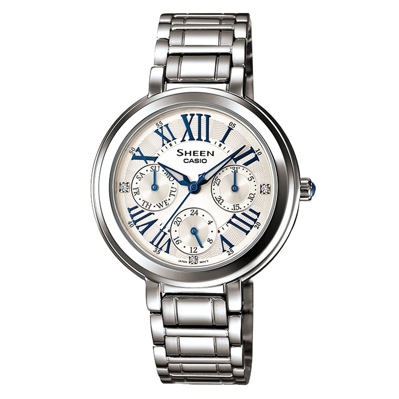 卡西欧(CASIO)女表 SHEEN系列时尚石英表女表SHE-3034D-7A
