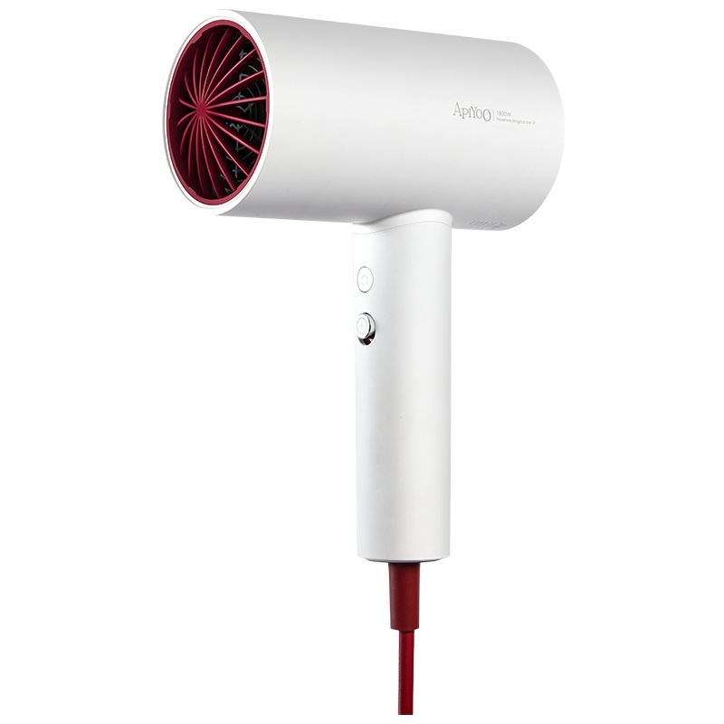 荷兰艾优APIYOO PF7电吹风机家用负离子吹风筒速干恒温1800W大功率 网红推荐 阿拉斯加白