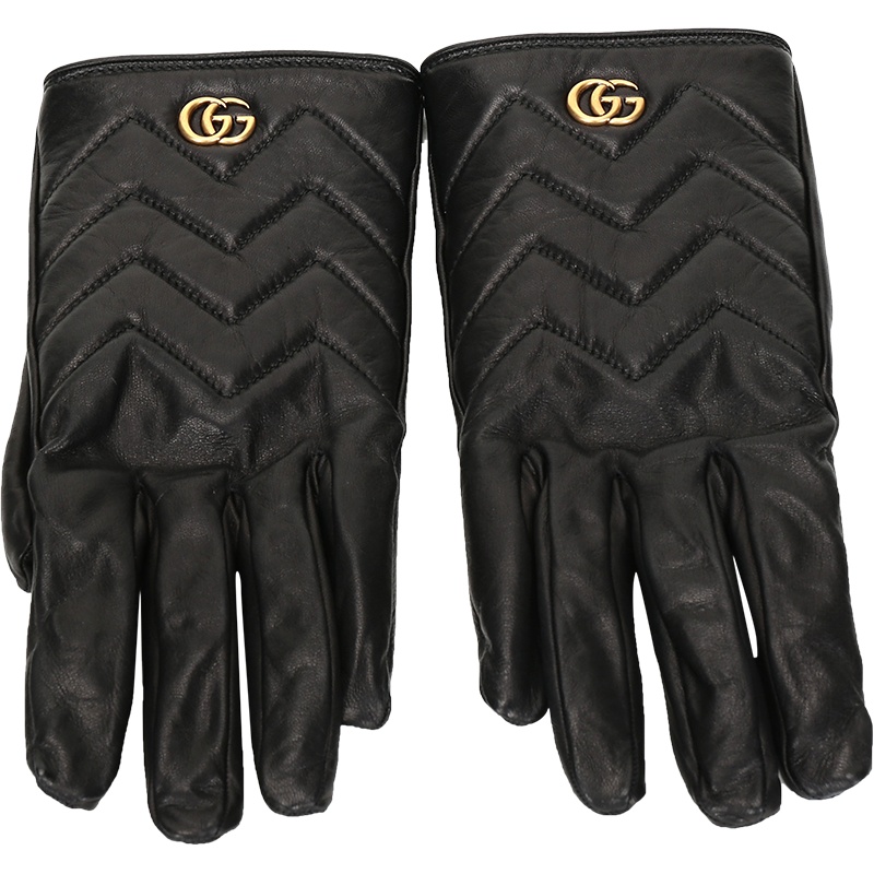 GUCCI 古驰 女士羊皮革手套 477965 BAP00