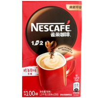 雀巢咖啡(NESCAFE)1+2原味速溶三合一咖啡90条盒装冲调饮品1350g下午茶