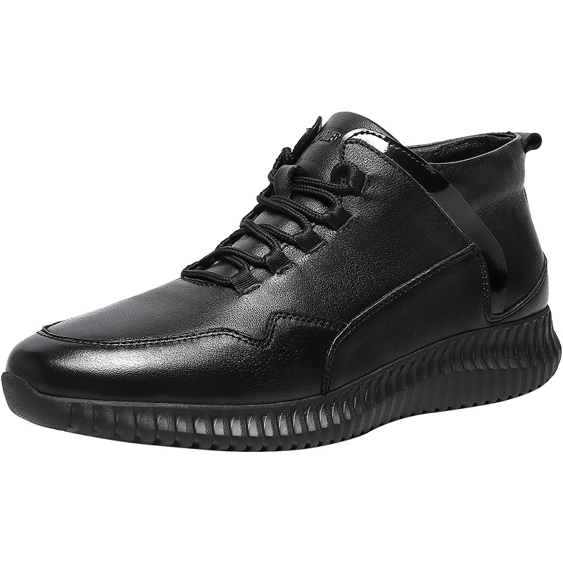 GOLF/高尔夫时尚百搭透气运动休闲鞋缓震轻质耐磨户外健步鞋男黑色