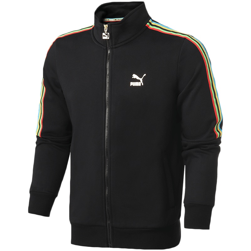 PUMA彪马男装杨洋同款运动服休闲立领针织外套599293