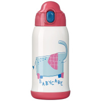 babycare儿童保温杯316 保温用品 婴儿宝宝学饮杯带吸管水杯防摔幼儿园水壶-里瑟米 2963