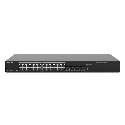锐捷(Ruijie)二层网管24口千兆POE交换机 接入交换机 RG-NBS3100-24GT4SFP-P