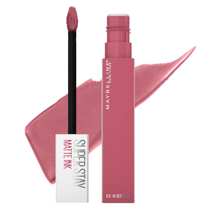 美宝莲(Maybelline)superstay巨持色哑光液体唇膏180 奶油蜜桃 5ml/雾面哑光唇彩唇釉口红接吻棒