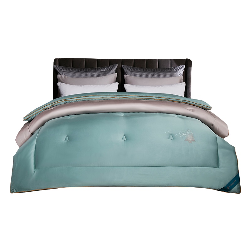 婵思 时尚许愿树冬被许愿树(宝石绿) 200*230cm约5斤