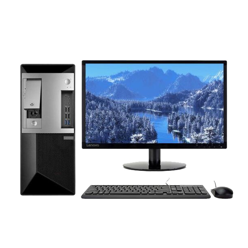 联想(Lenovo)扬天P680 全新九代 台式机电脑 21.5英寸屏(Intel I5-9400 8GB 256GB 集显 无光驱 无线网卡 蓝牙)商用办公 家庭娱乐 企业采购