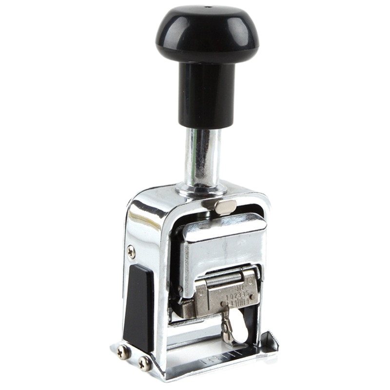 齐心(COMIX)B3906 耐用精钢自动号码机(6位)