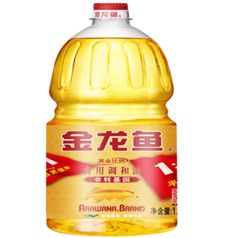 金龙鱼 黄金比例调和油1.8L X
