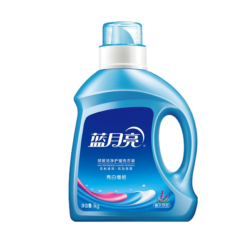 蓝月亮 1kg亮白增艳洗衣液瓶-薰*2+500g亮白增艳洗衣液袋-薰*4