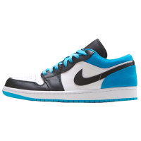 Nike/耐克Air JORDAN 1 AJ1男鞋激光蓝低帮运动AJ篮球鞋CK3022-004