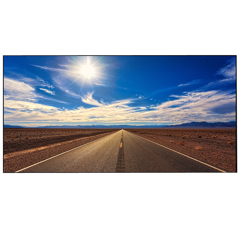 定制经科The One黑栅119寸16:9抗光屏超短焦硬屏投影幕布画框幕