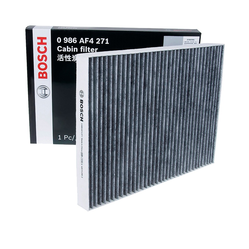 博世(BOSCH)PM2.5活性炭空调滤清器空调滤芯0986AF4271(宝来/朗逸/朗行/朗境/高尔夫4/甲壳虫)