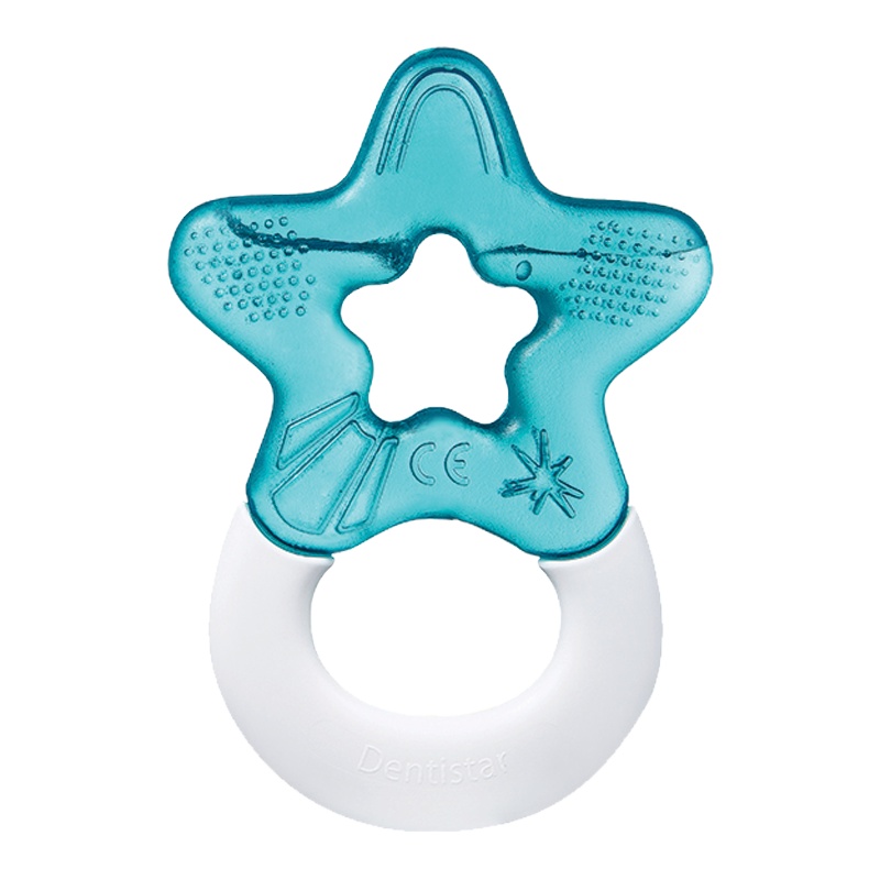 Dentistar牙胶德国护齿之星注水(纯净水)带手柄安抚咬咬胶(一只装) 71185 - 蓝色