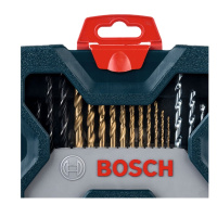 博世(BOSCH )30支混合套装(含镀钛麻花钻头) (蓝色)[6949509201140]
