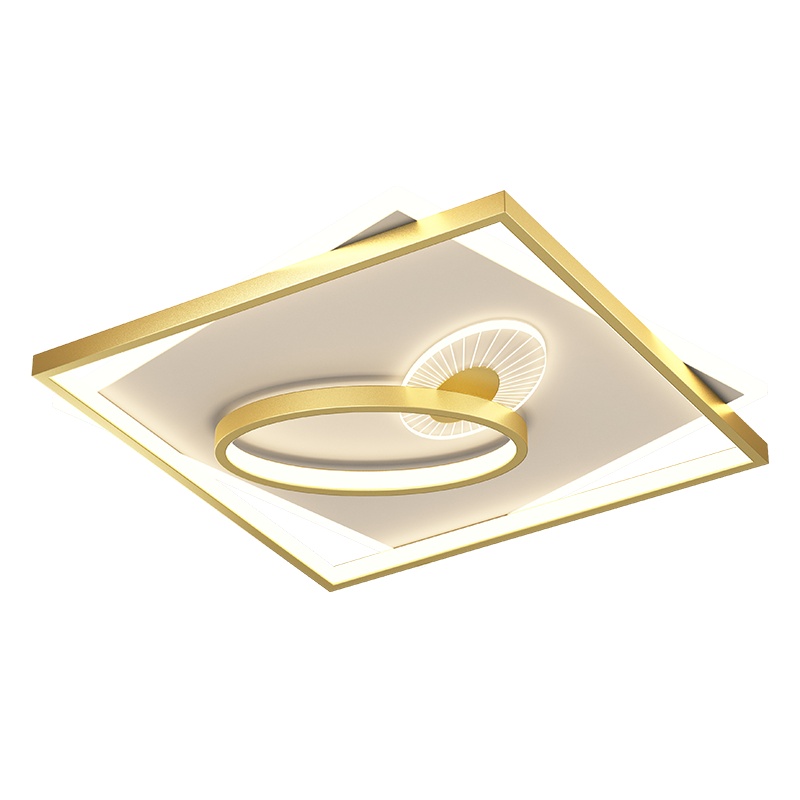 七只蚂蚁 吸顶灯简约现代北欧轻奢ins网红客厅灯北欧简约现代led吸顶灯大气轻奢艺术全屋卧室组合套餐灯具JH-X2063