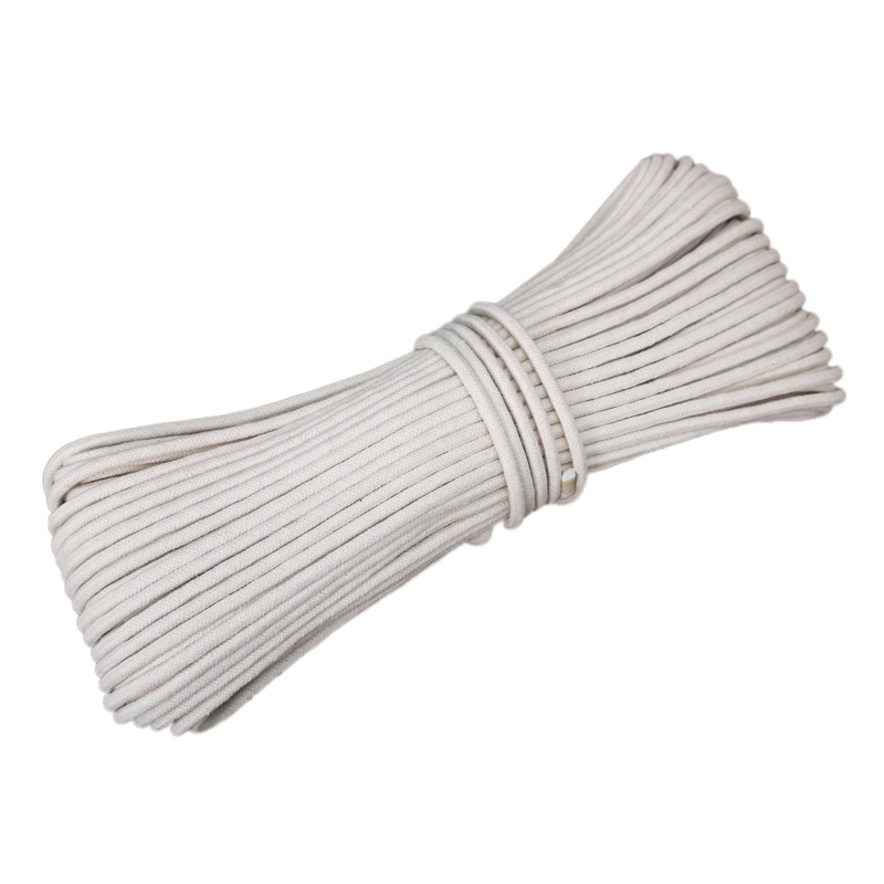 棉绳编织绳包装绳绑绳旗绳8mm50米