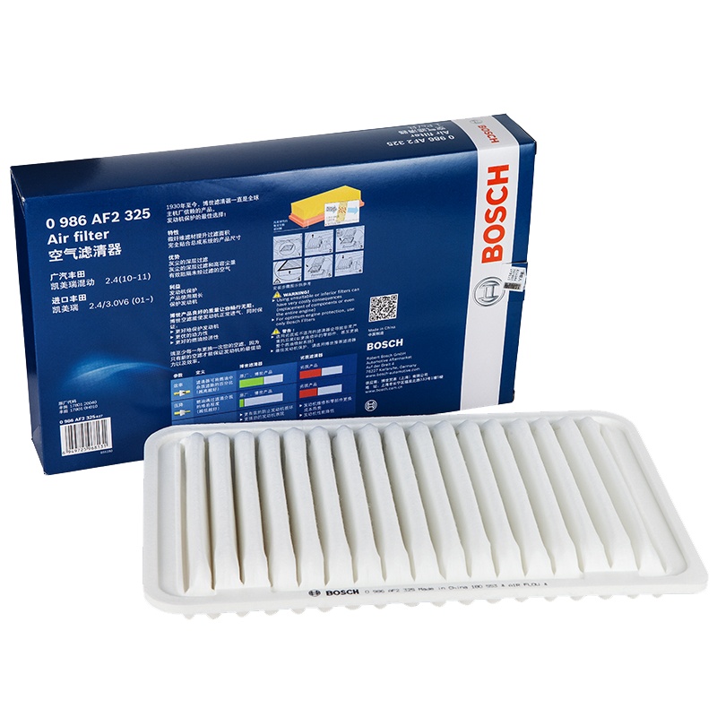 博世(BOSCH)空气滤清器0986AF2325(丰田汉兰达2.7L/3.5L)