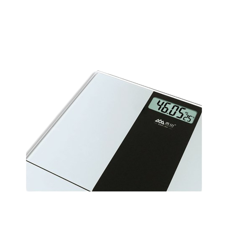 香山(SENSSUN) 电子称台秤EB1630智能体重秤家用称重电子称人体秤 银黑
