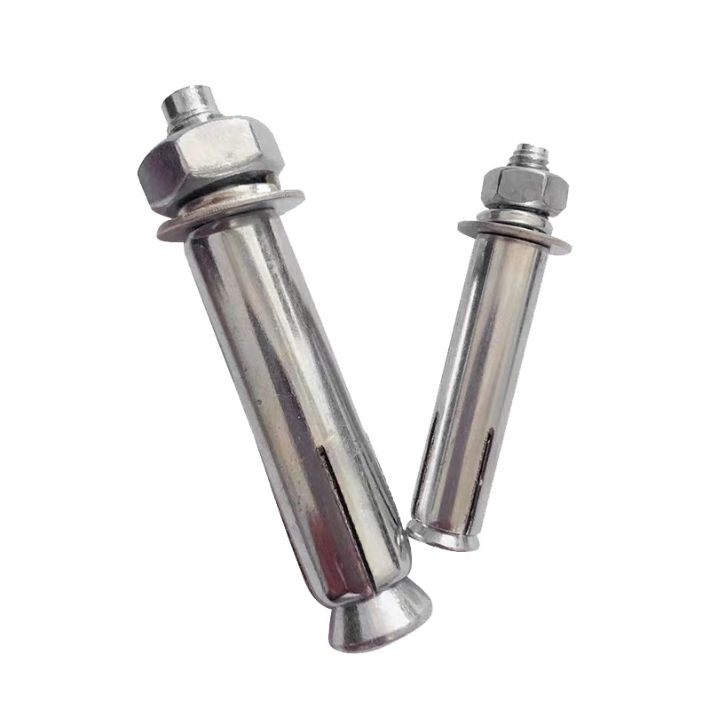 镀锌膨胀螺丝长加长铁膨胀螺栓法耐8mm内胀M6M8M10M12M14