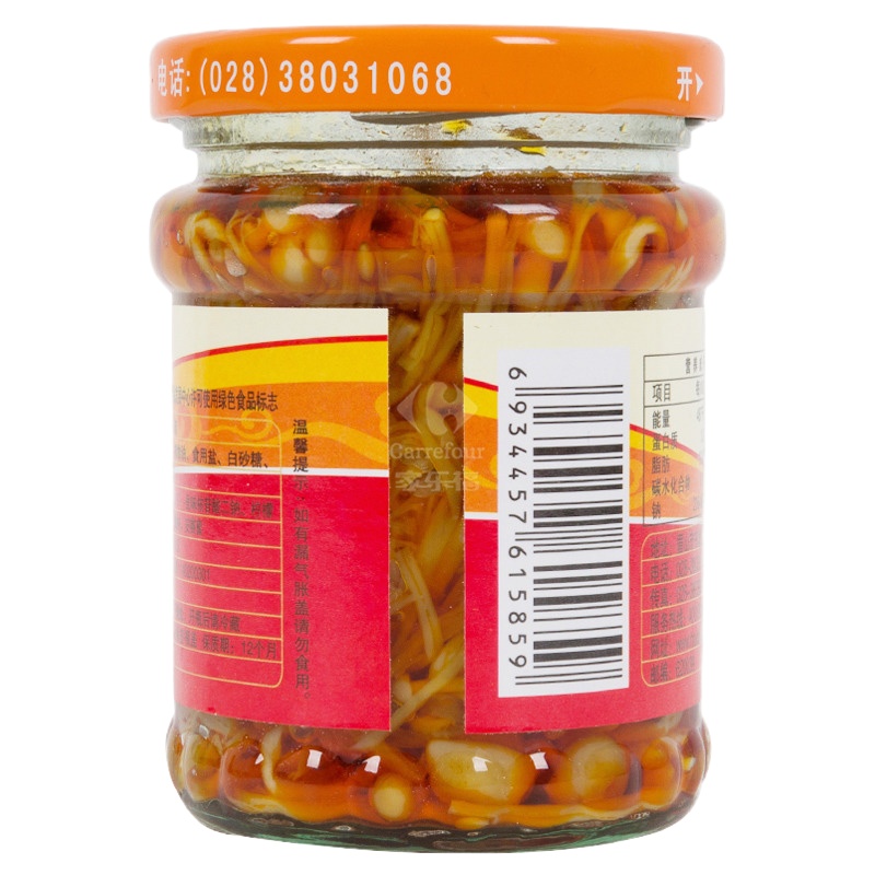 惠川红油金针菇145g