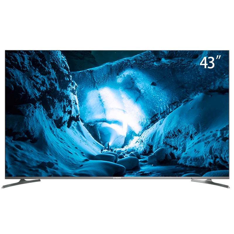 创维(SKYWORTH)43H5 43英寸 全面屏护眼防蓝光 4K超高清 智能液晶平板电视机 蓝牙网络WIFI
