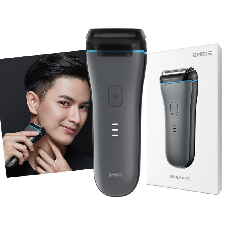 须眉3刀头电动剃须刀（黑色）ST-W382